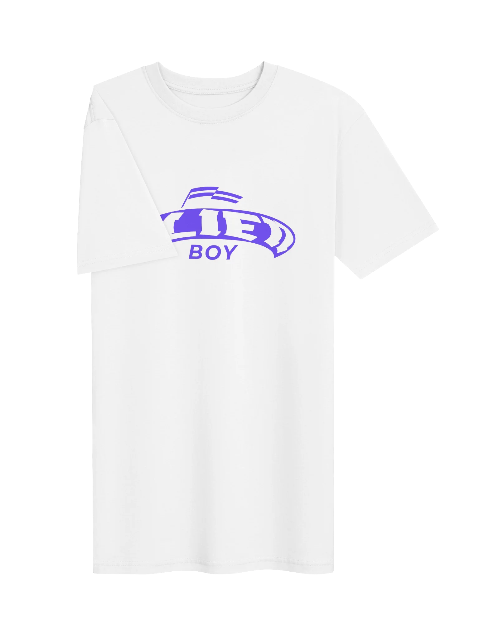 Alien Boy white Tee (Purple) product image (3)