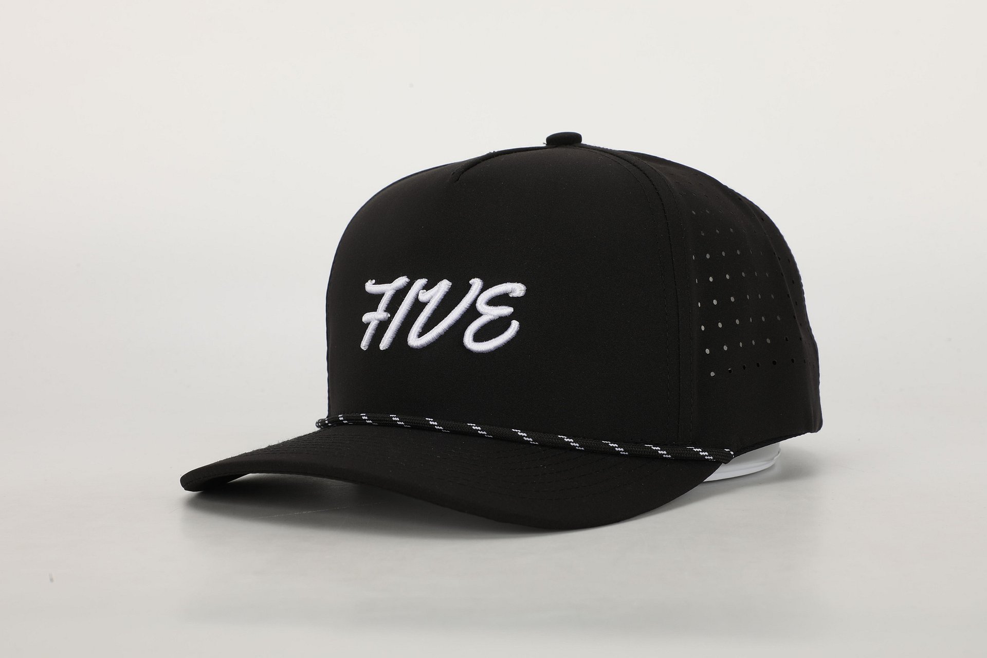 Black FIVE Rope Hat product image (1)