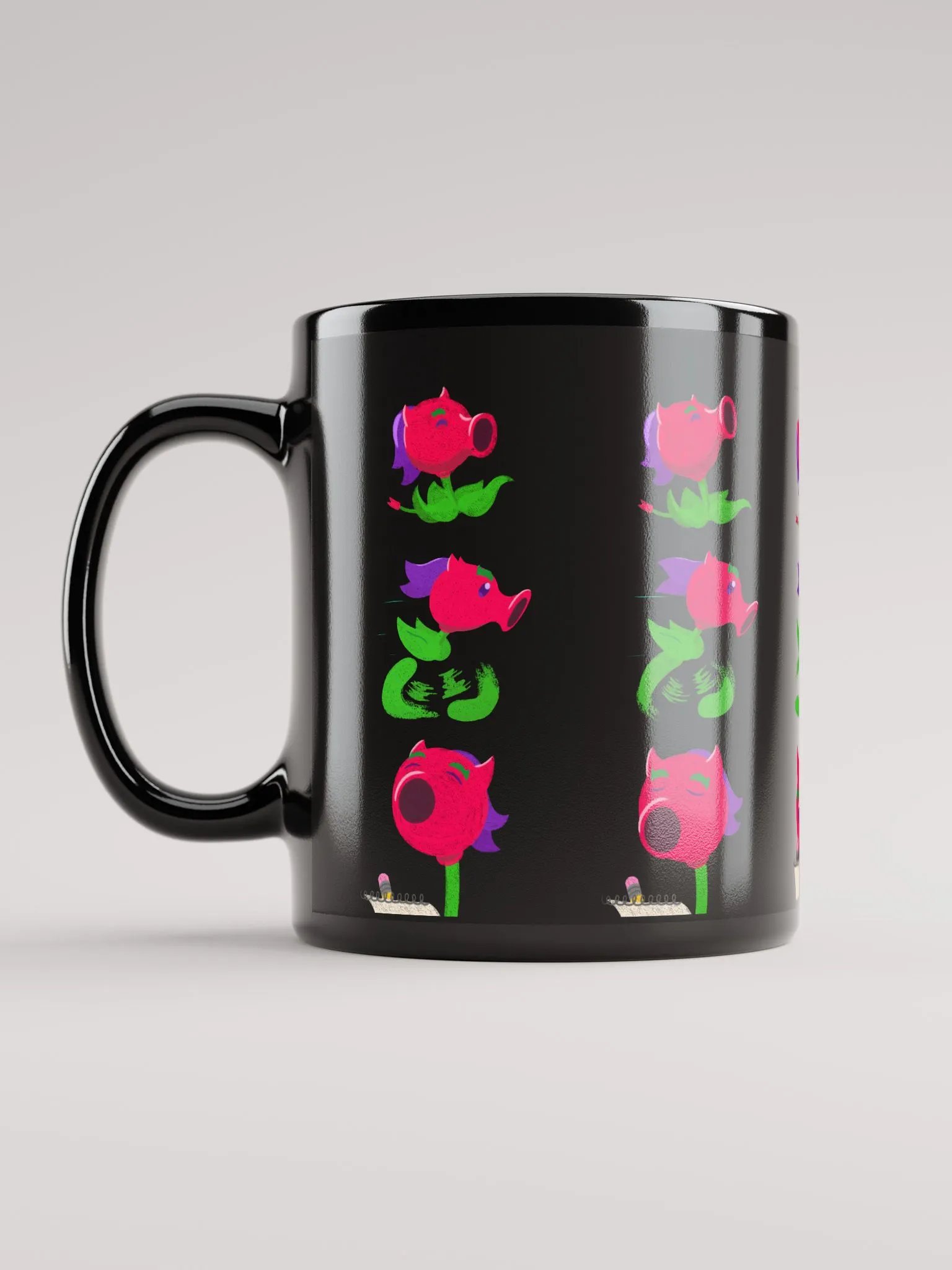 Spicy Pea Animation Mug - Black product image (6)