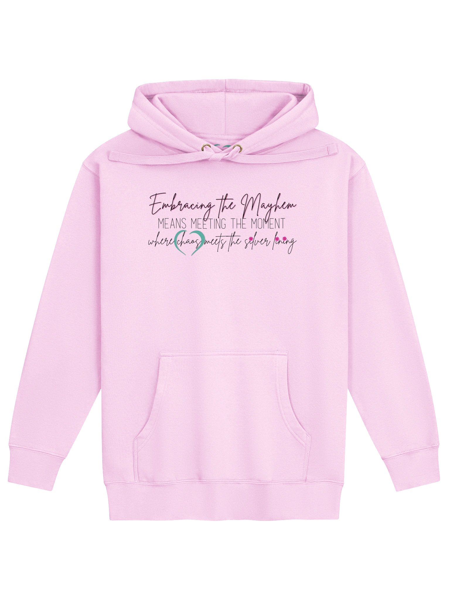 Embrace the Mayhem Hoodie | dark logo product image (6)