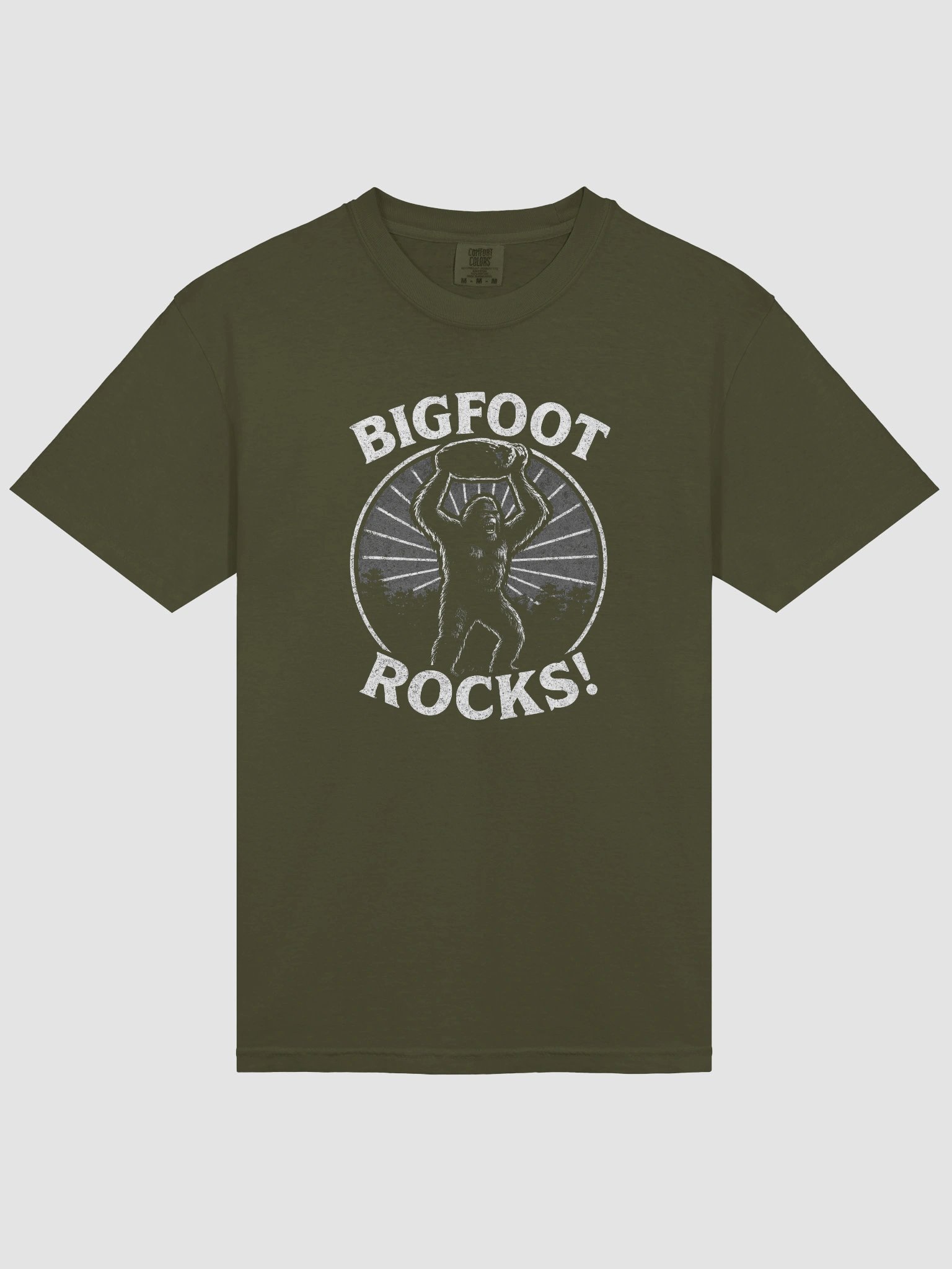 BIGFOOT ROCKS (Rock Thrower) Shirt product image (22)
