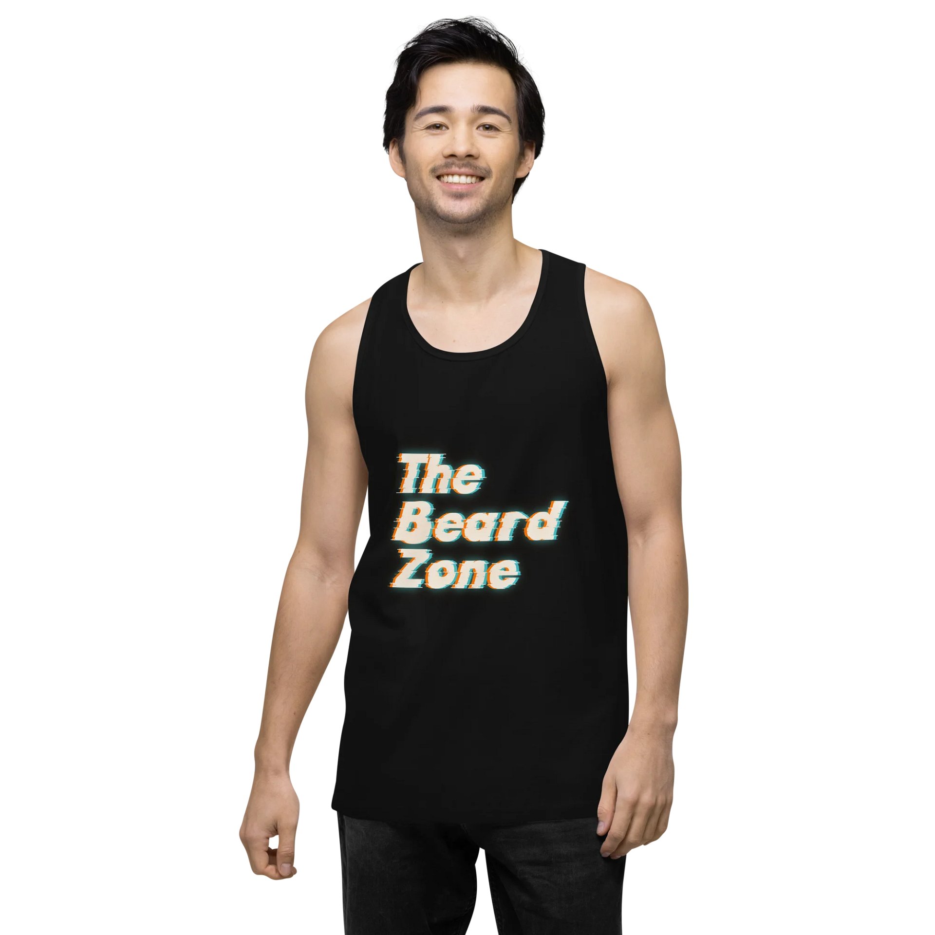 The Beard Zone Glitched Tank Top product image (2)