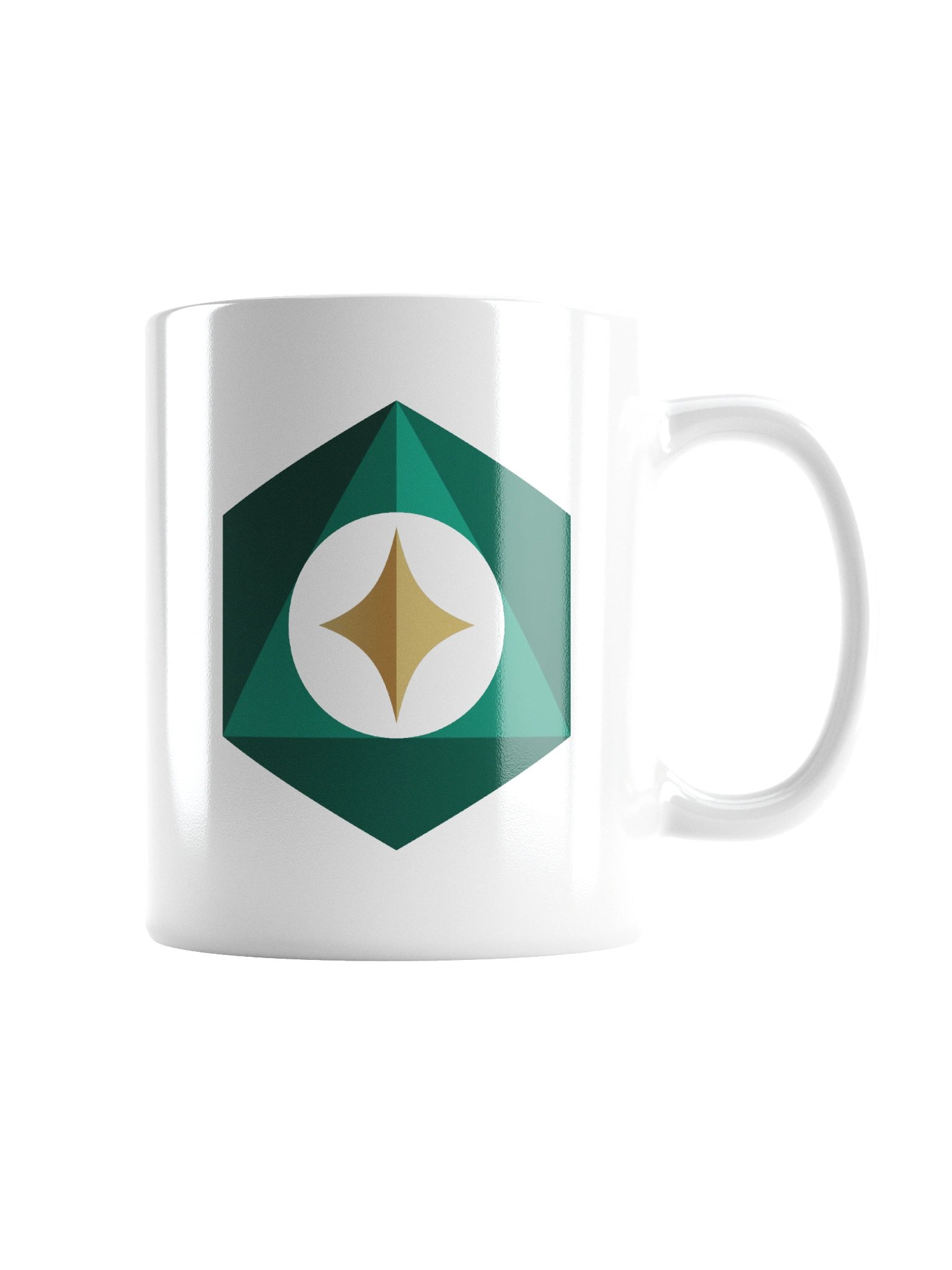 Arcane Circle Logo White Mug product image (9)