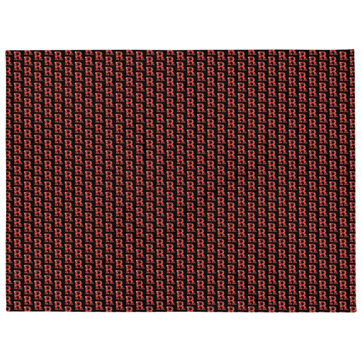 Valentine’s Monogram Letter R(1) Blanket product image (1)