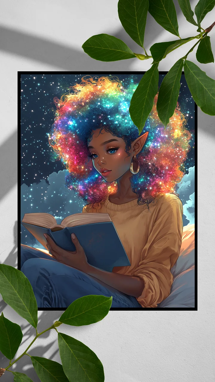 Serenity In Pages On Matte Poster Paper product image (1)