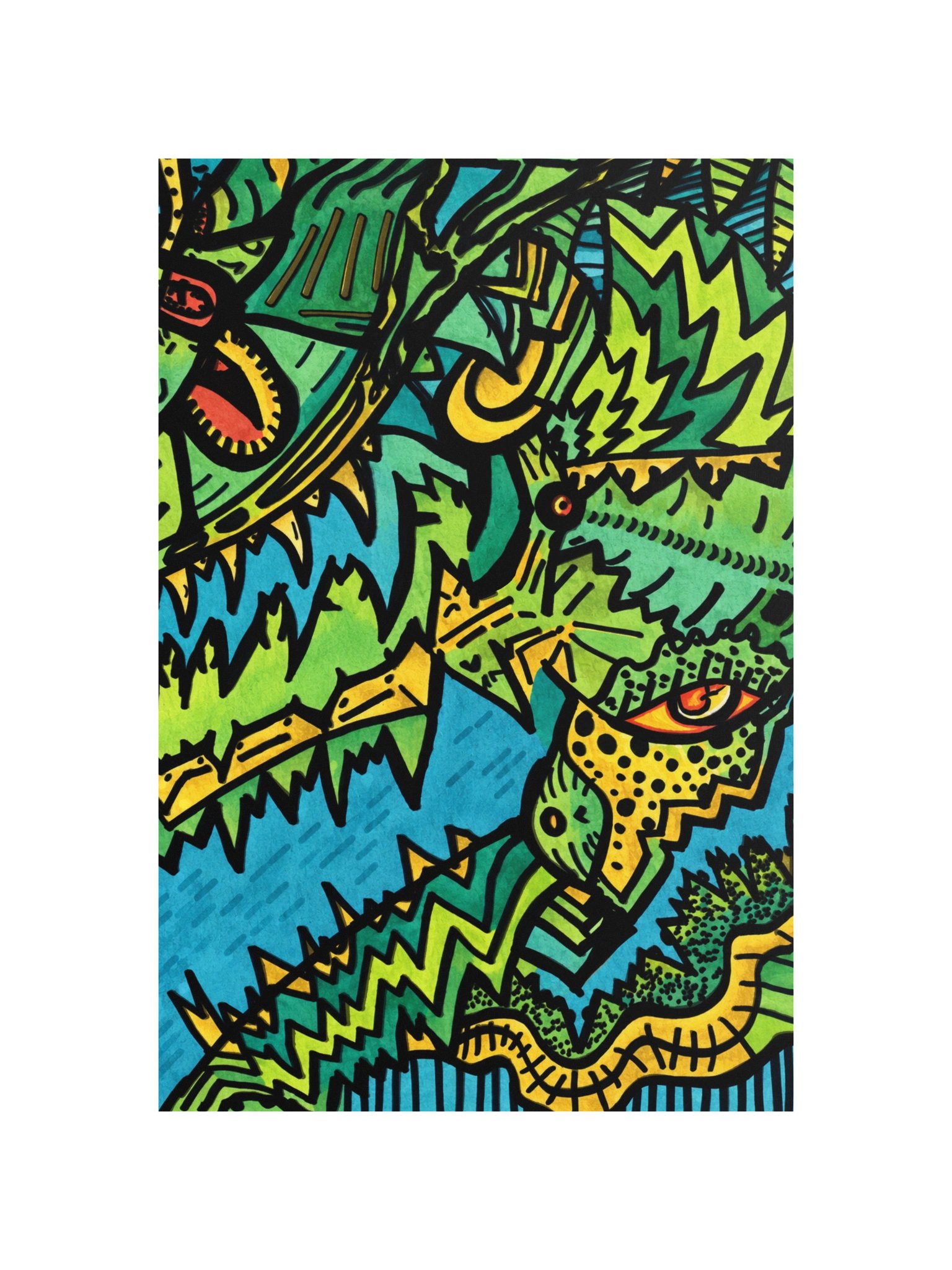 #22 Serpent - Color Poster product image (4)