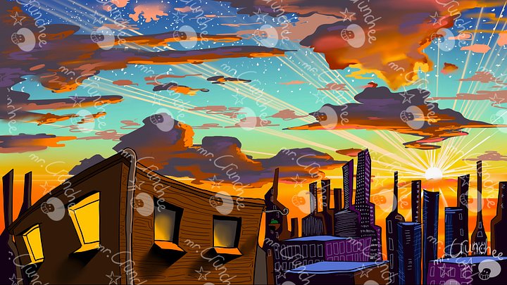 'Poizon Sunset' Print product image (1)