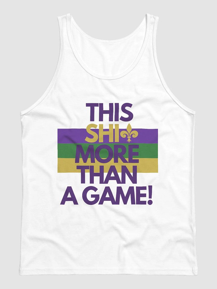 This Shit More Than A Game Tank (Purple, Green, and Gold) product image (1)