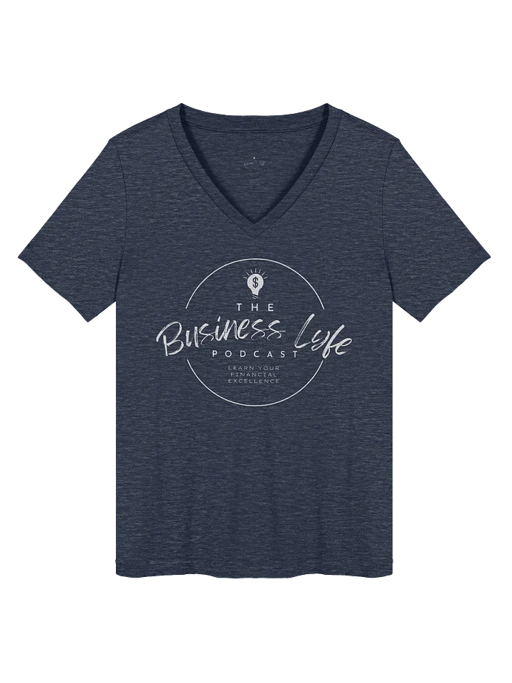 The Business Lyfe Women’s Relaxed V-Neck T-Shirt product image (12)