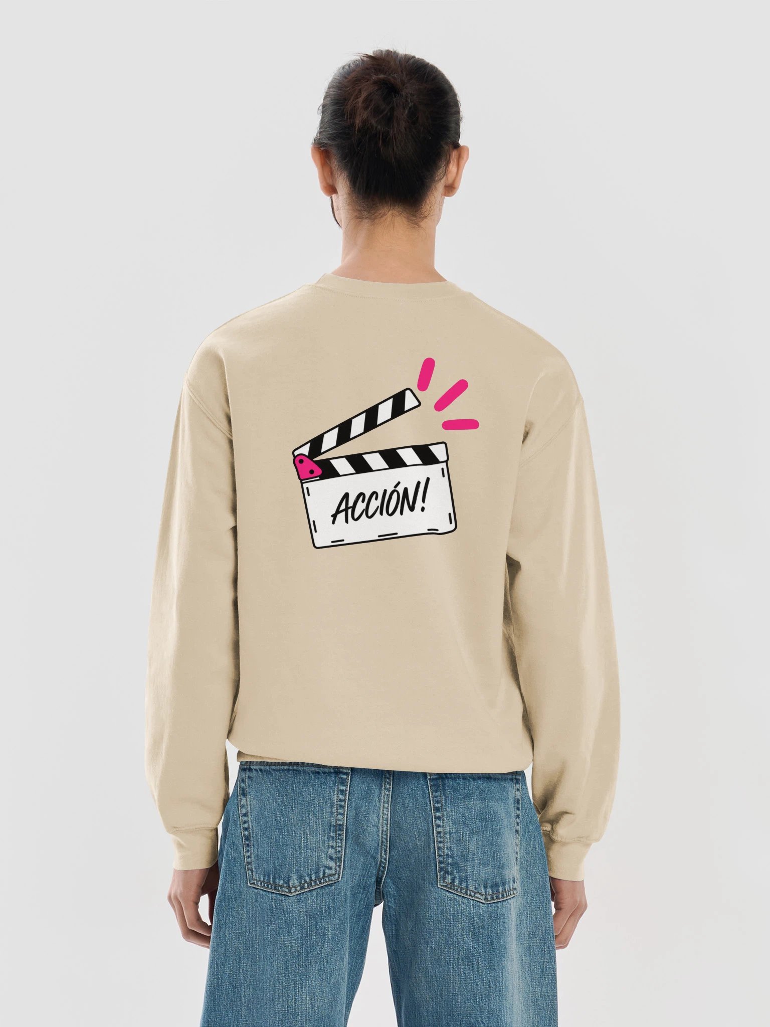 Sudadera sin capucha «ACCIÓN!» product image (10)