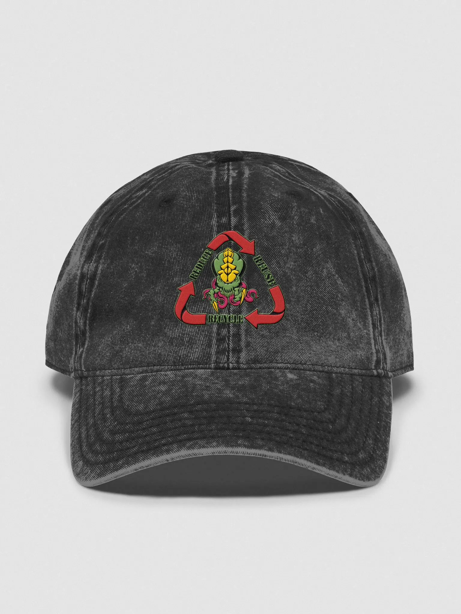 Biomass Reduce-Reuse-Recycle Embroidered Hat product image (2)