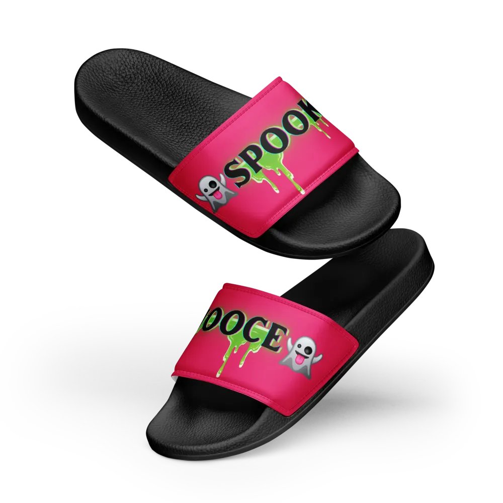 SPOOKY JOOCE Women's Slidez - Hot Pink product image (1)