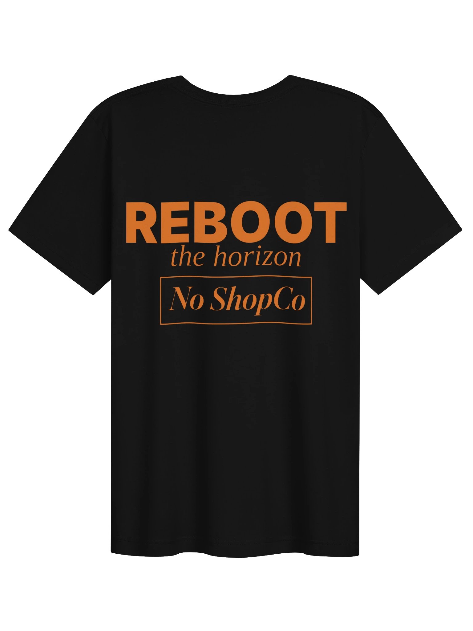 No Reboot the Horizon Orange Unisex Tee product image (10)