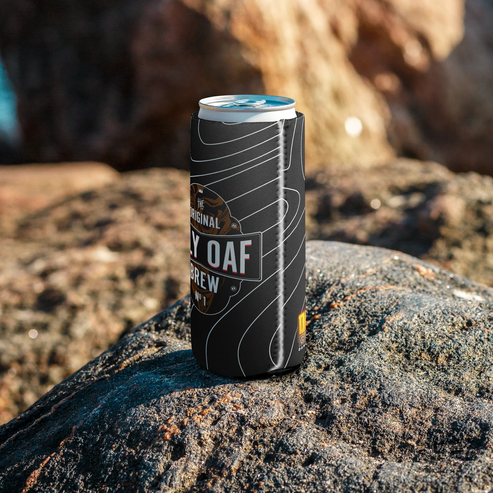 DRG Oily Oaf Brew can cooler product image (2)