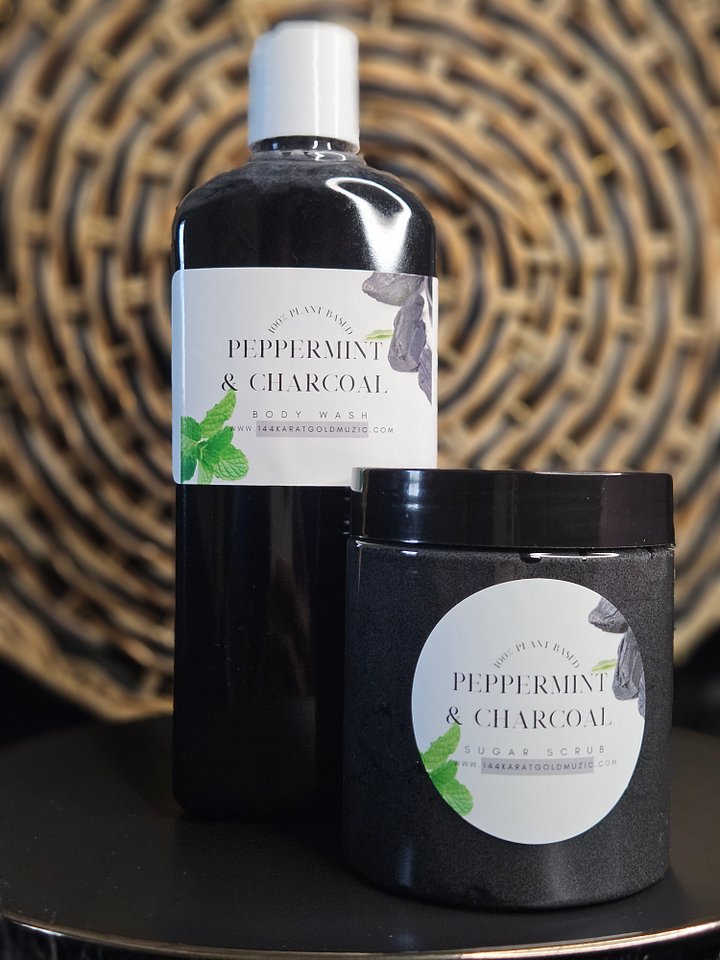 PEPPERMINT & ACTIVATED CHARCOAL COMBO (NEW) product image (1)