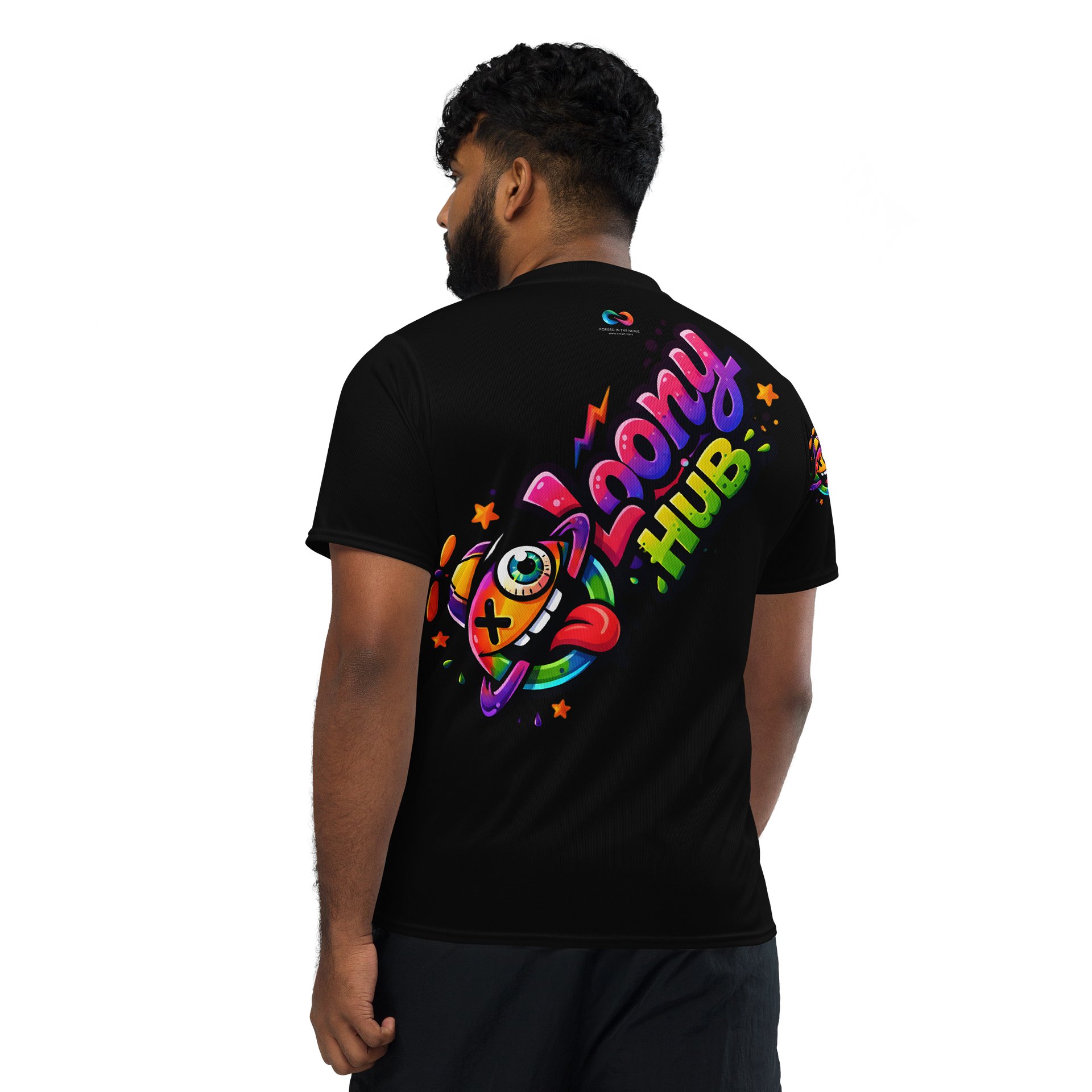 LIMITED EDITION - CNX Core All-over print Unisex Tee — LoonyHub 002 product image (5)