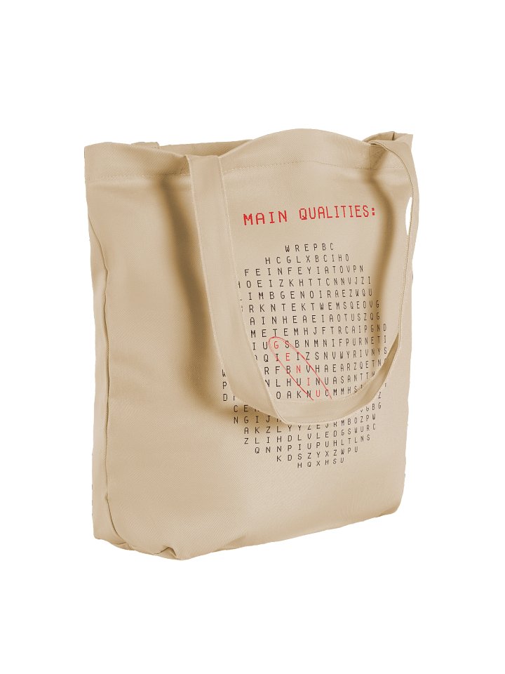 My Main Qualities - Tote Bag product image (1)