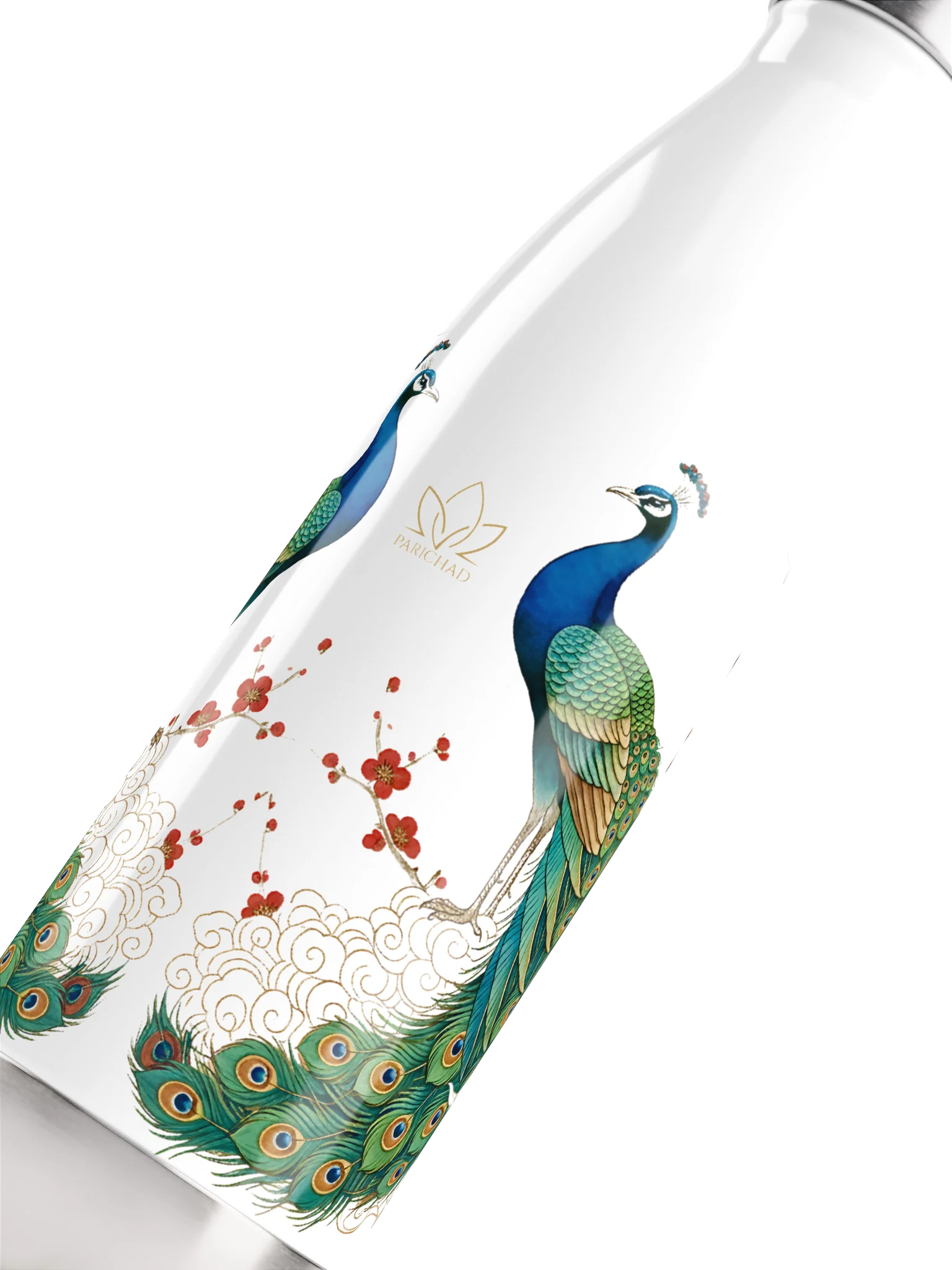 Peacocks in Harmony · Parichad Lotus Bottle product image (5)