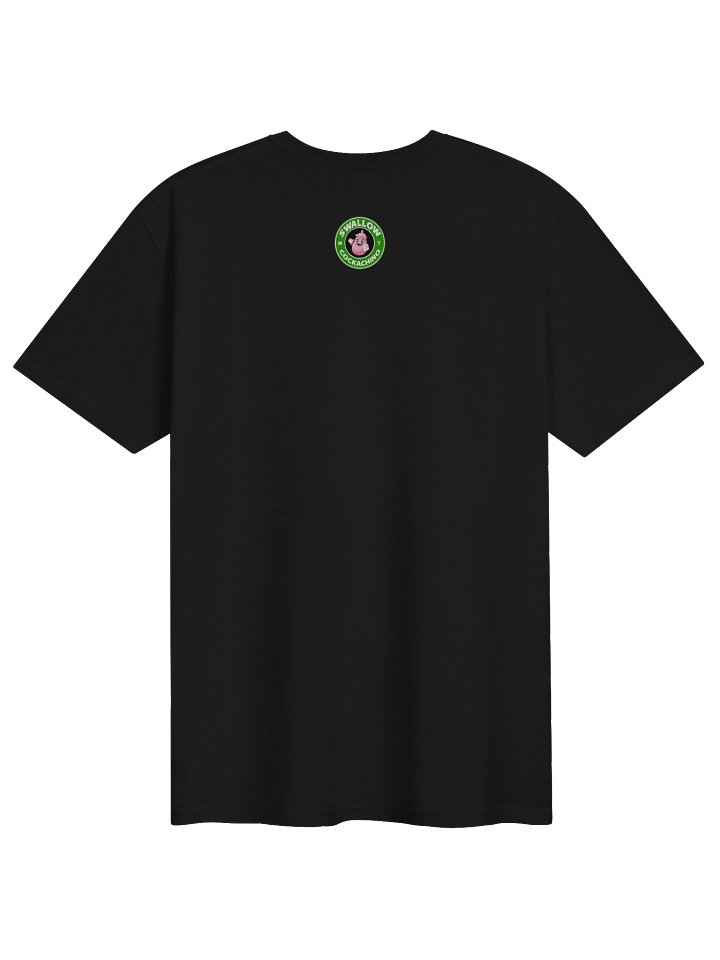 Swallow My Cockachino Logo Tee (green, black) product image (2)