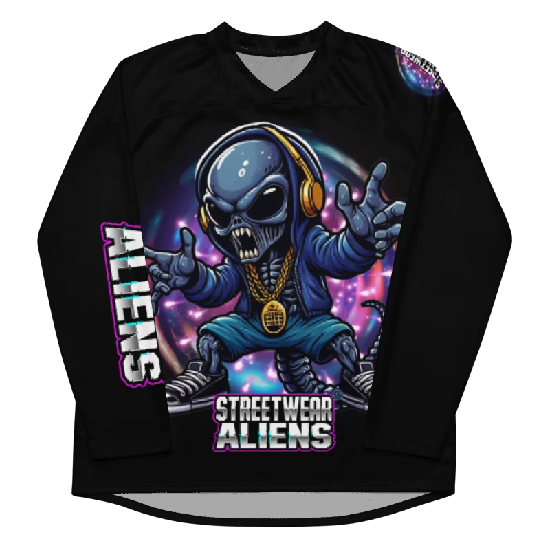 LIMITED EDITION - CNX Core All-over print Unisex Long Sleeve Tee — Streetwear Aliens 002 product image (1)