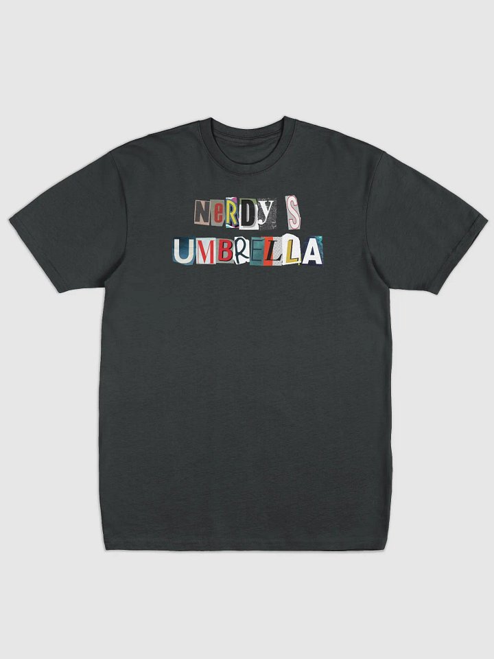 Collage Letter Men's Tee - Nerdy's Umbrella Edition product image (2)