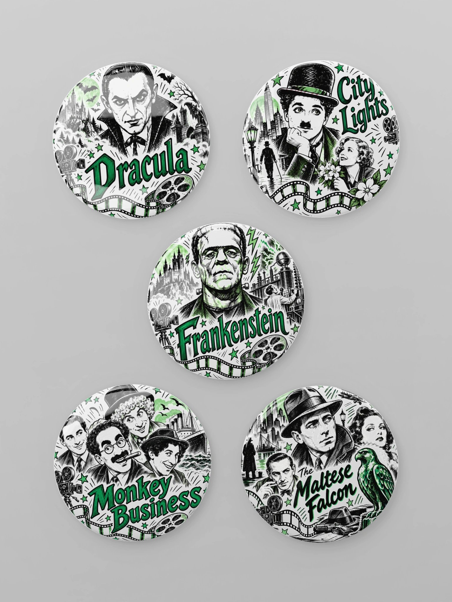 1931 Classic Cinema Pin Set product image (1)