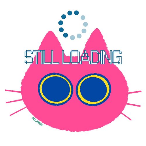 forever stuck loading that final brain cell.

new stickers coming soon!

#artistsoninstagram #catart #kawaiiaesthetic #neonar...
