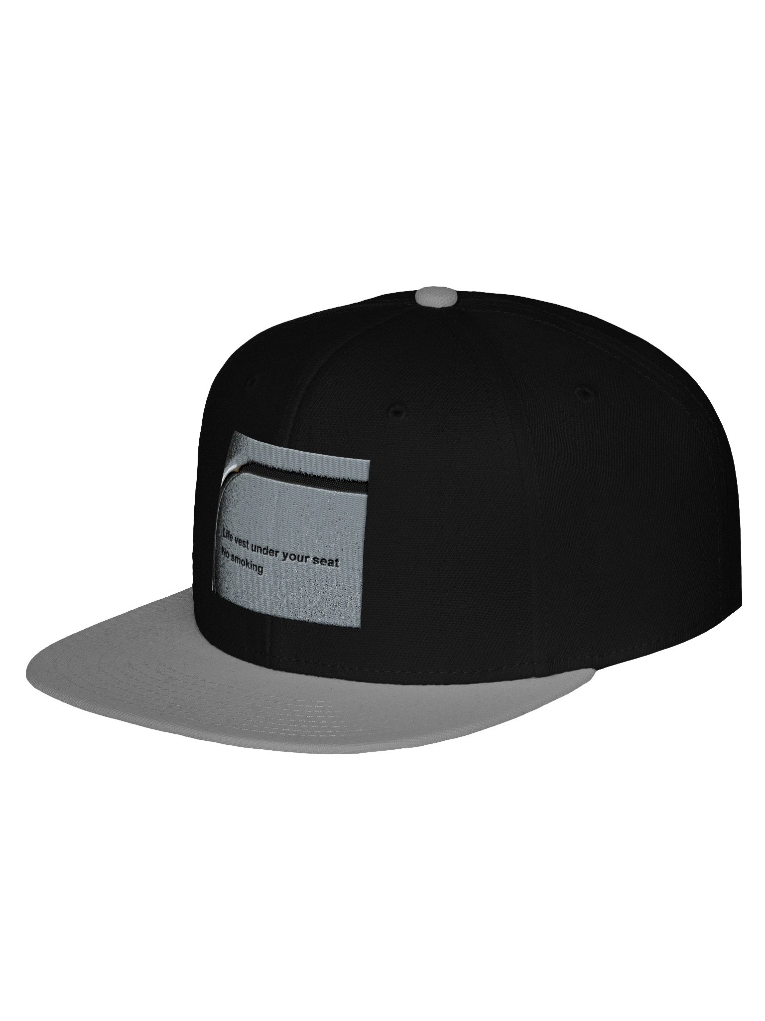 'no smoking' snapback cap product image (9)