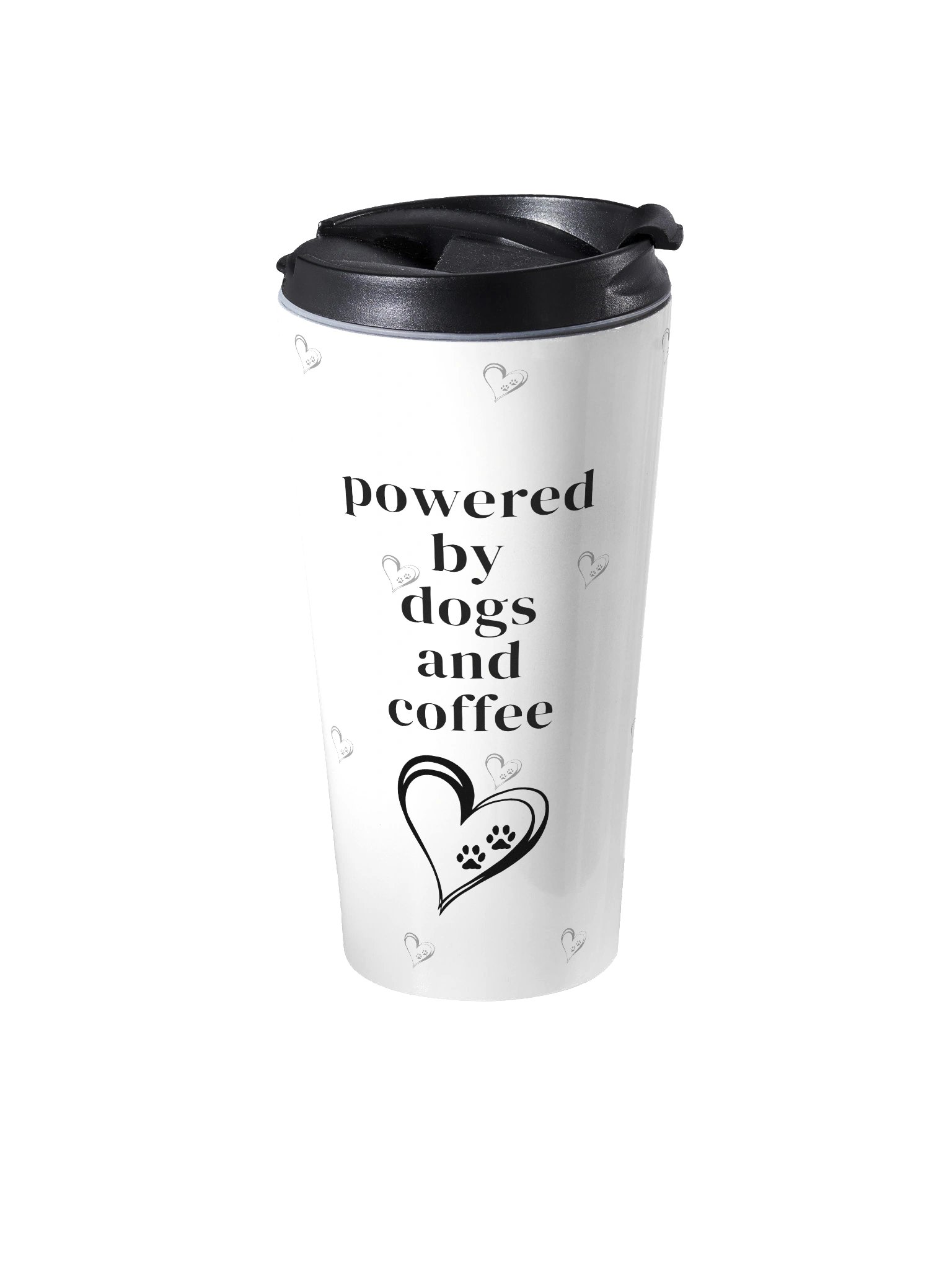 Powered by Dogs and Coffee Travel Mug product image (2)