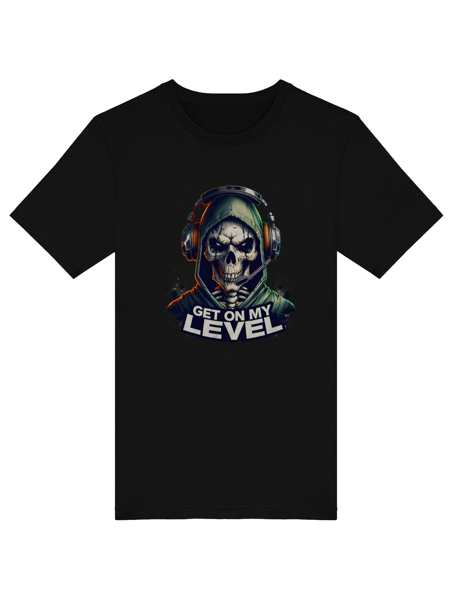 Menacing Skull Hoodie T-Shirt product image (5)