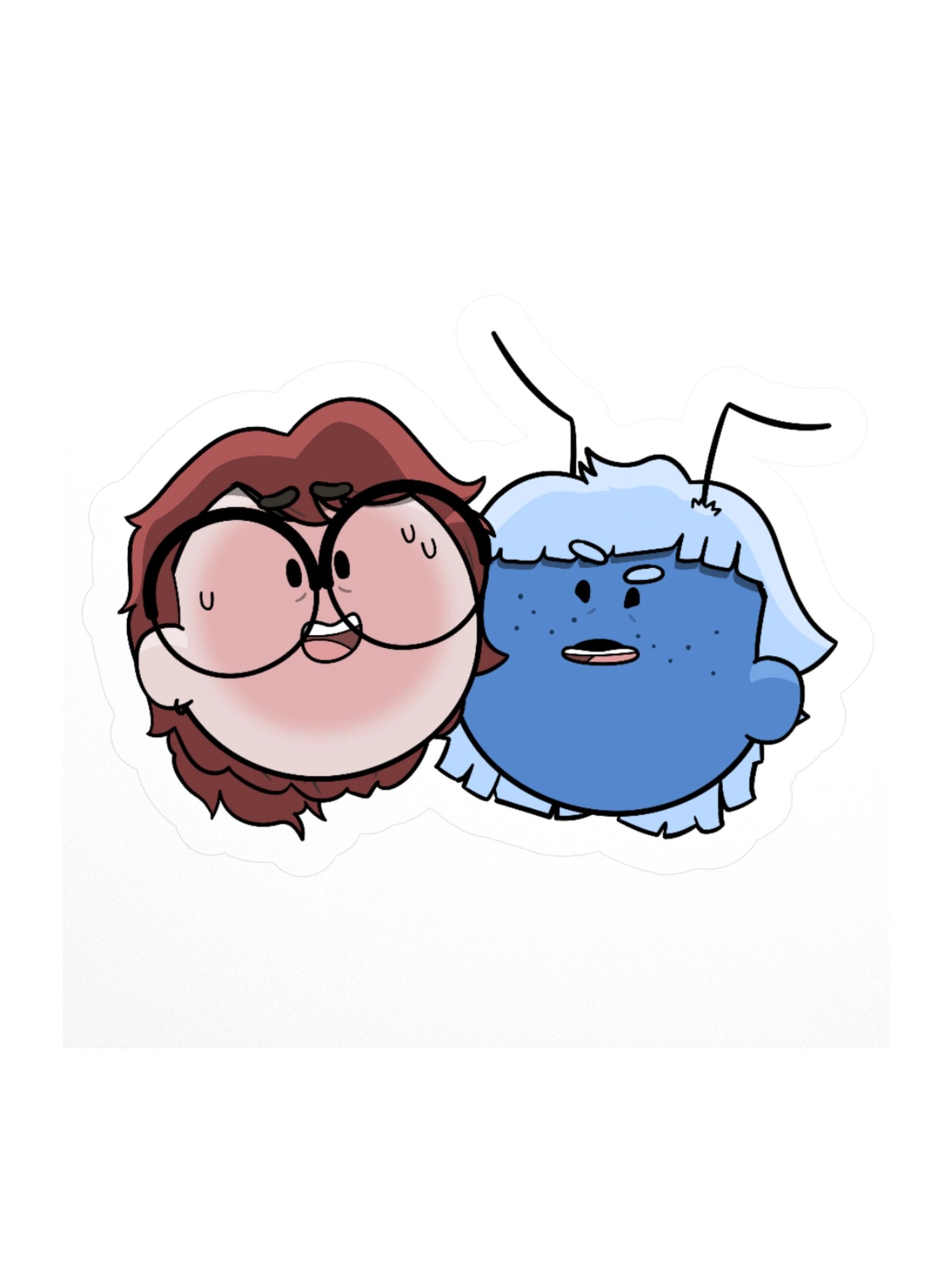 Immy and Vee Sticker product image (1)
