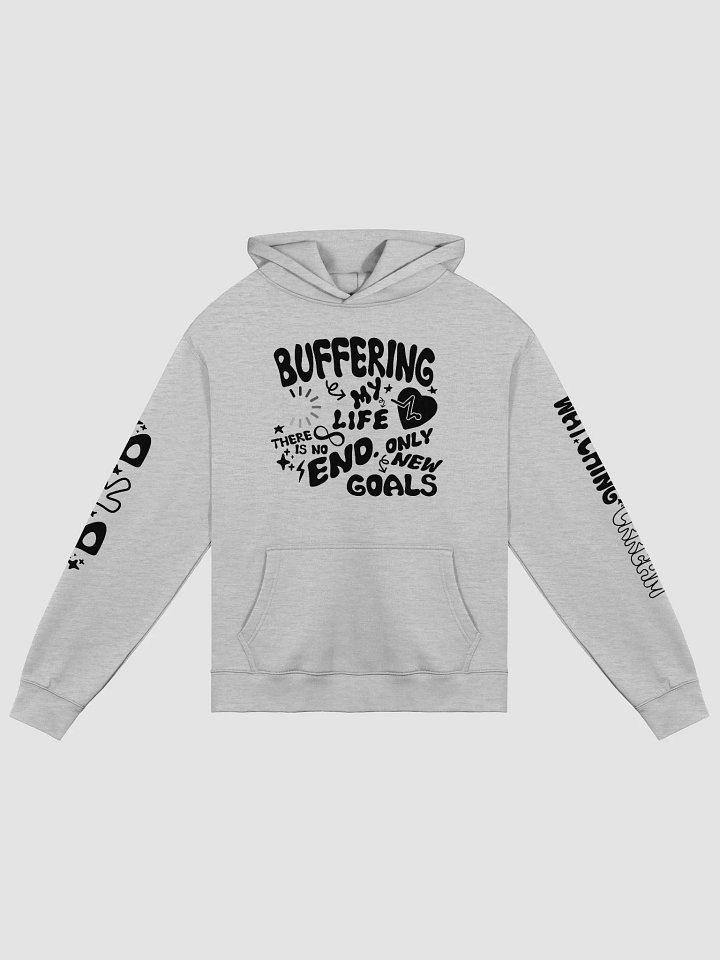 Buffering Dark Oversized Hoodie product image (1)