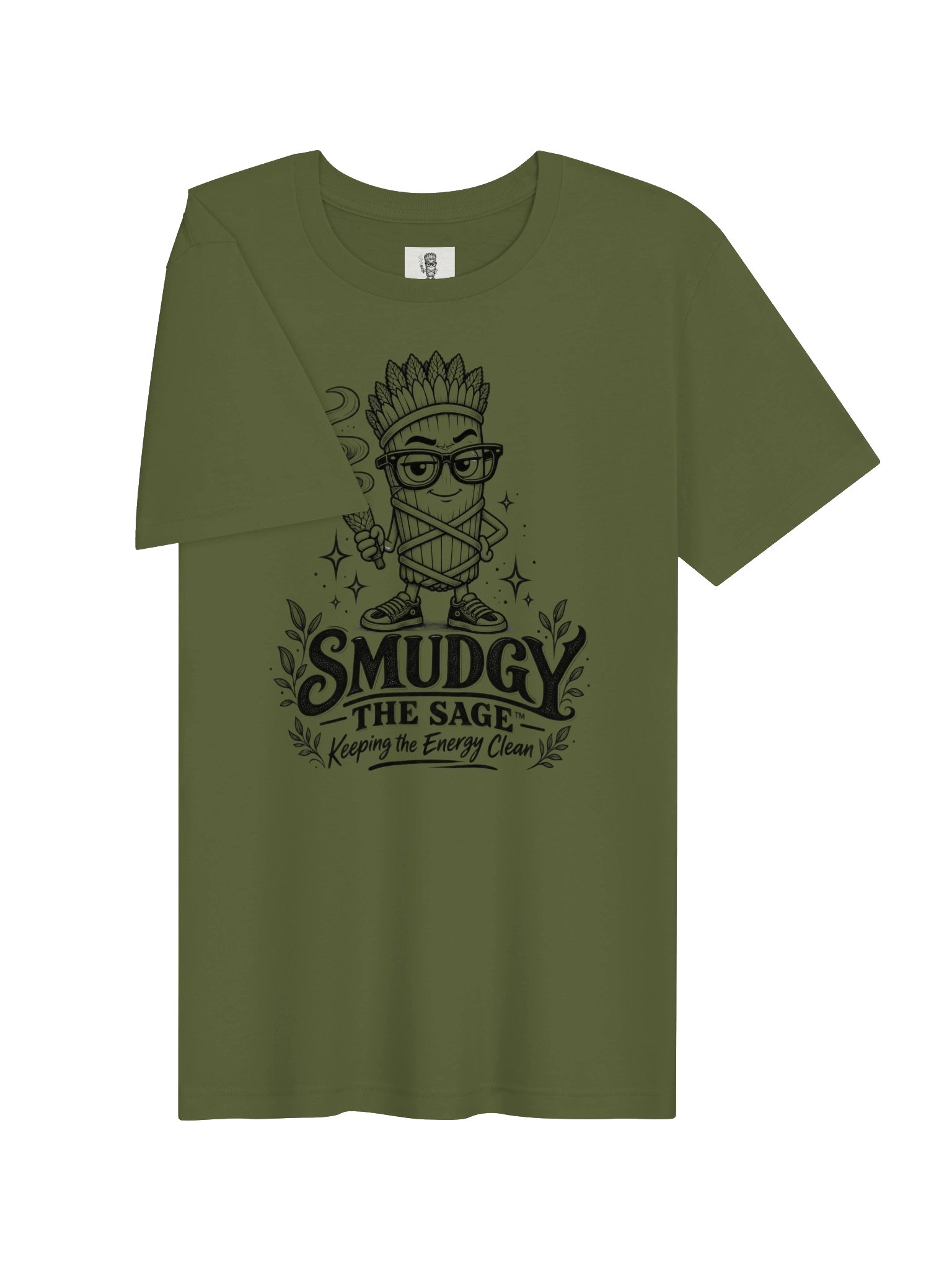 Smudgy the Sage™ – Keeping the Energy Clean T-Shirt product image (4)