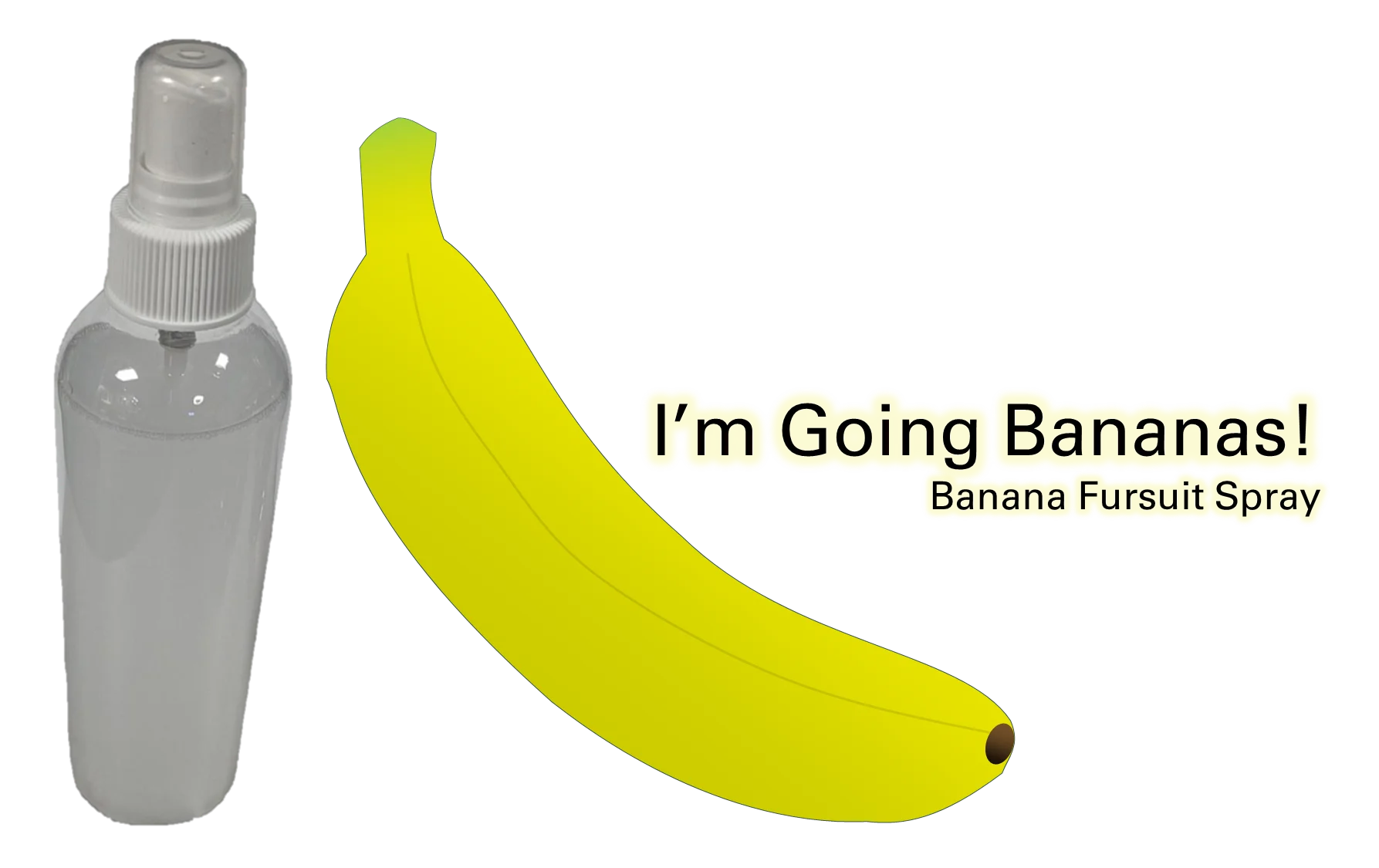 I’m Going Bananas! - Banana scented Fursuit Spray product image (1)
