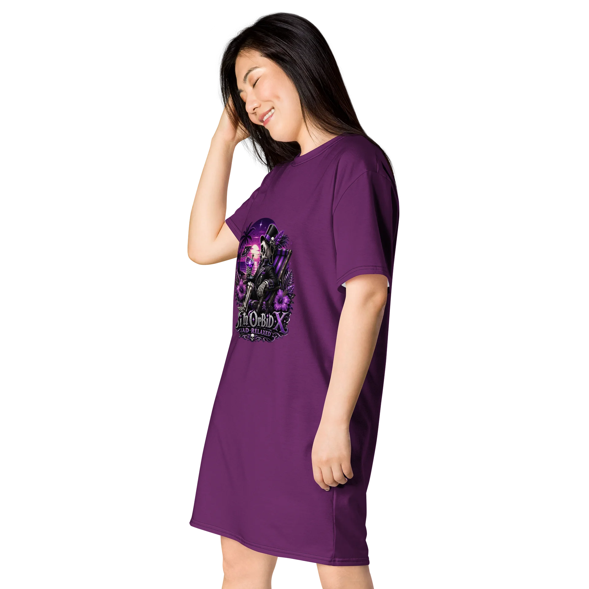 ''Dead Relaxed'' T-Shirt Dress product image (3)