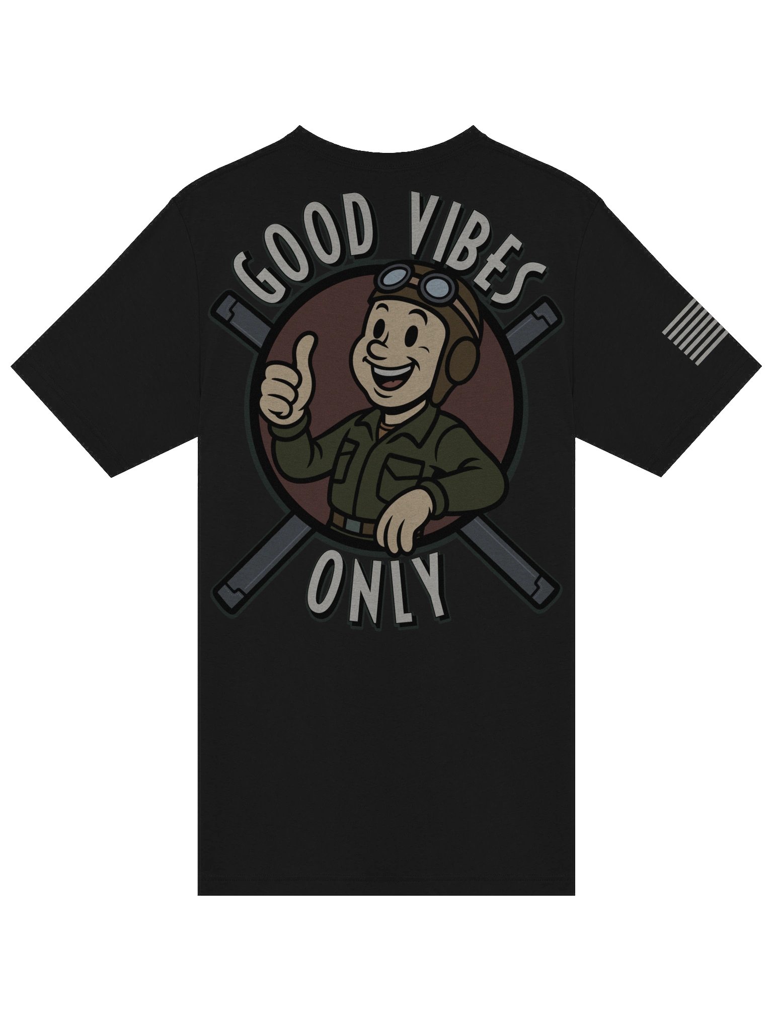 "GOOD VIBES v2" SuperSoft Shirt product image (3)