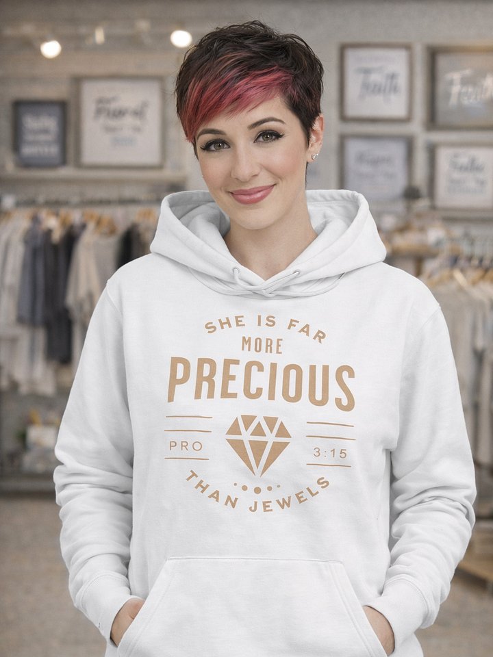 More Precious Than Jewel Hoodie product image (2)
