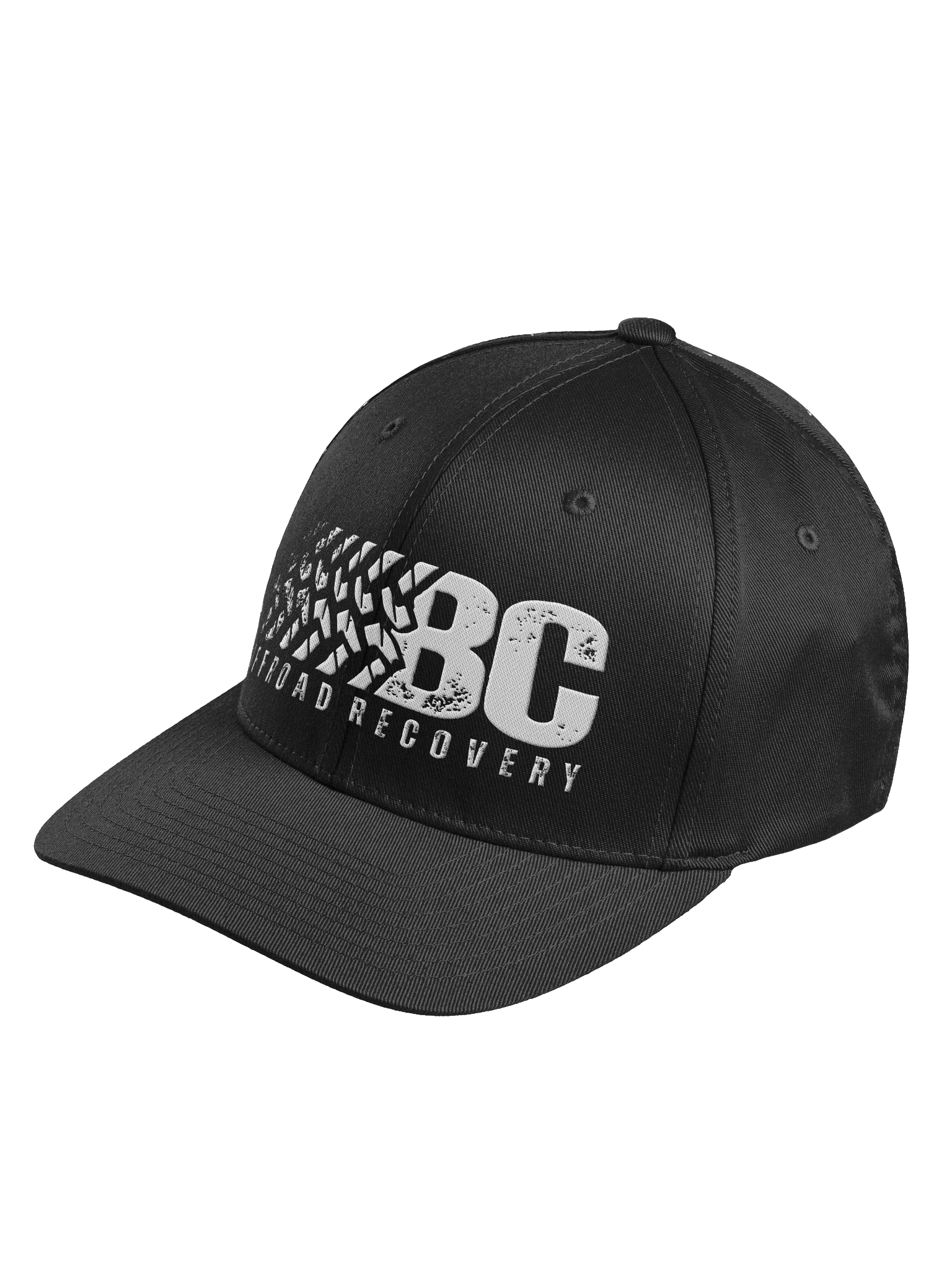 BC Off-Road Recovery Flexfit Cap — White Logo product image (2)