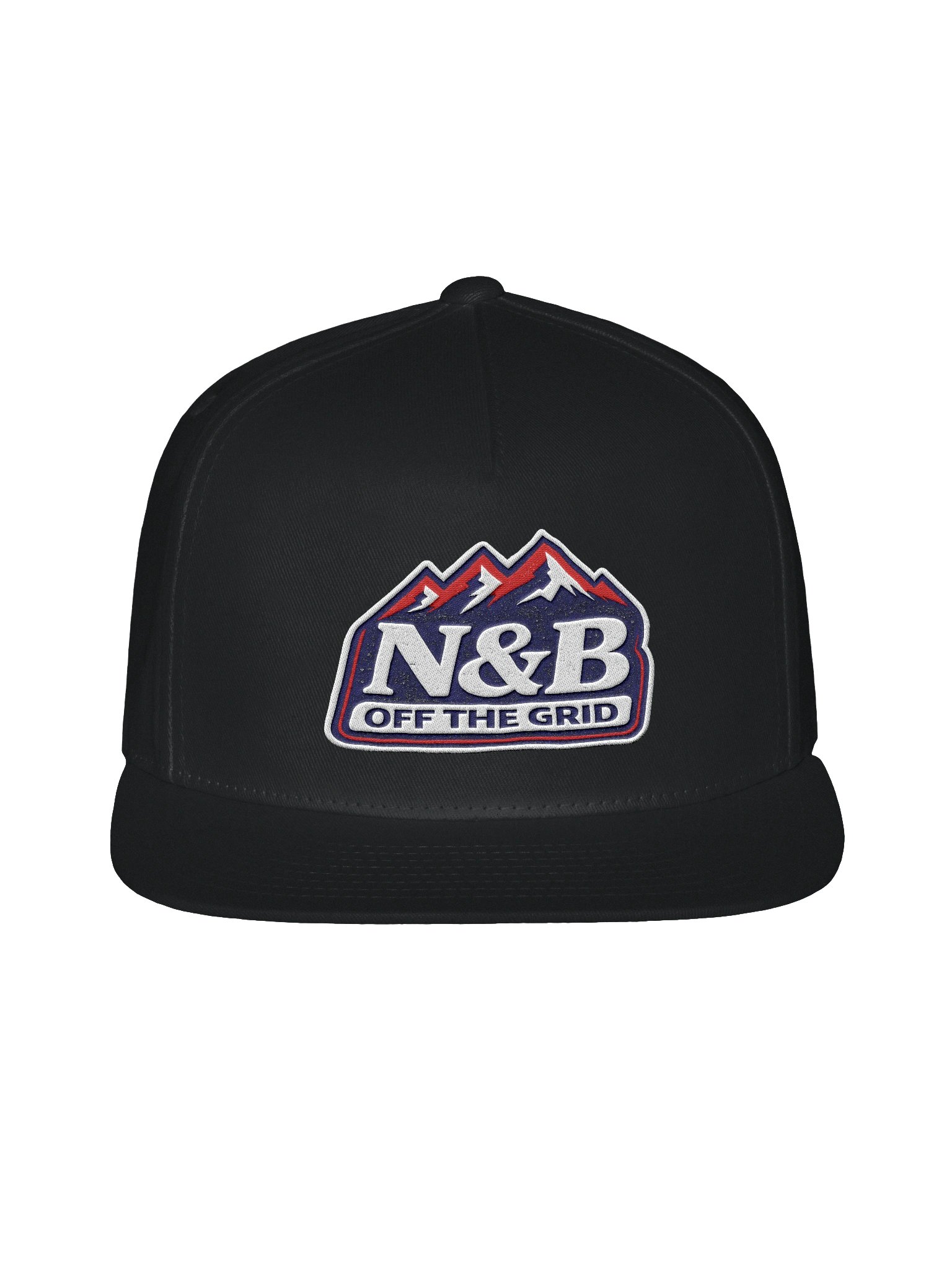 N&B Off the Grid Red, White, & Blue Snapback Hat product image (2)