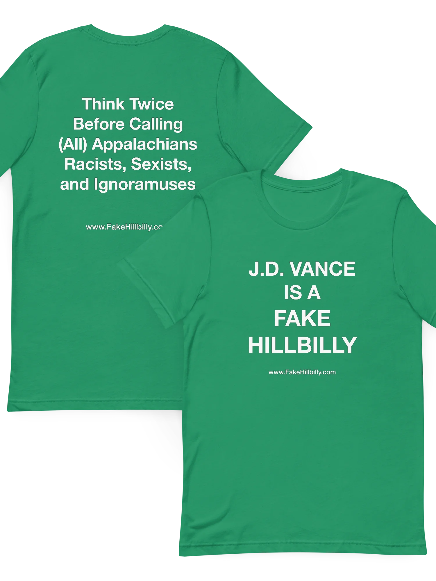 J.D. Vance Is a Fake Hillbilly Unisex t-shirt product image (2)