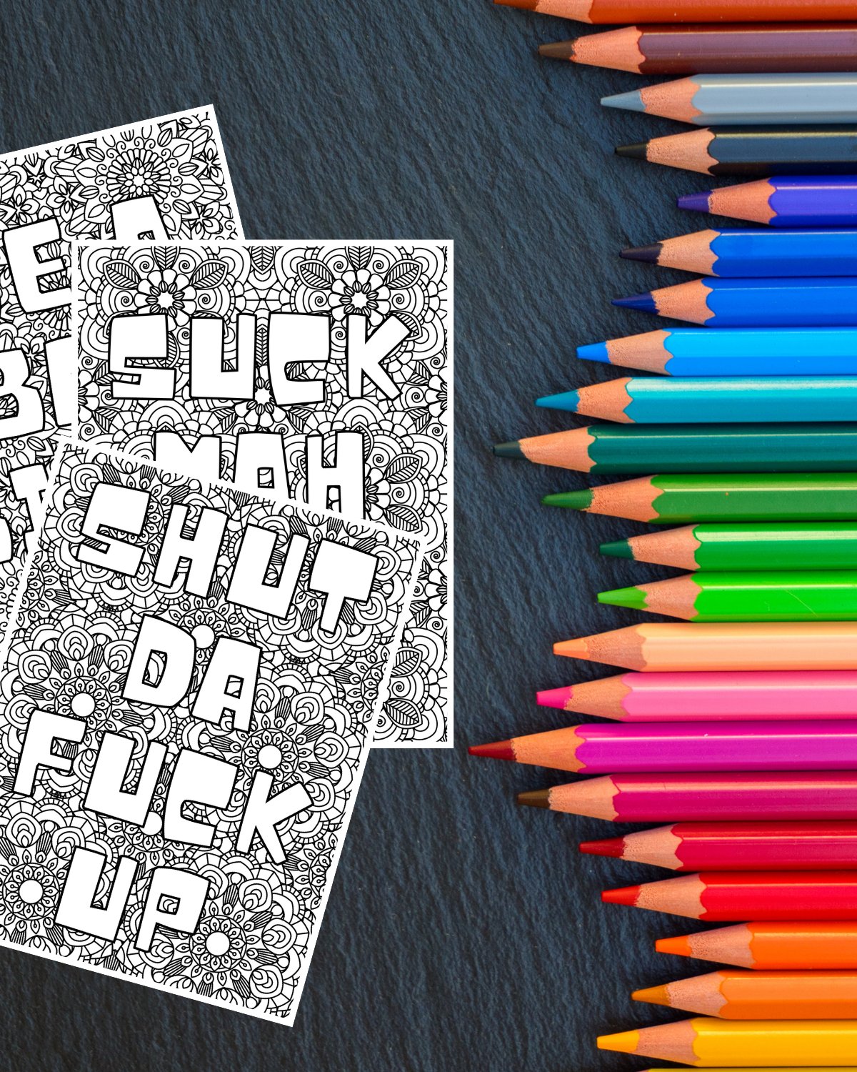 Swear Word and Phrases Coloring Pages product image (3)