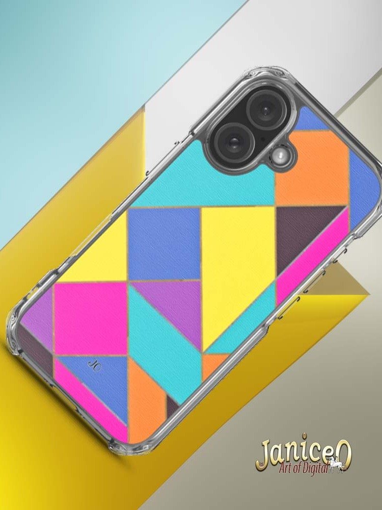 Geometric Fusion iPhone® MagSafe® Clear Case product image (3)