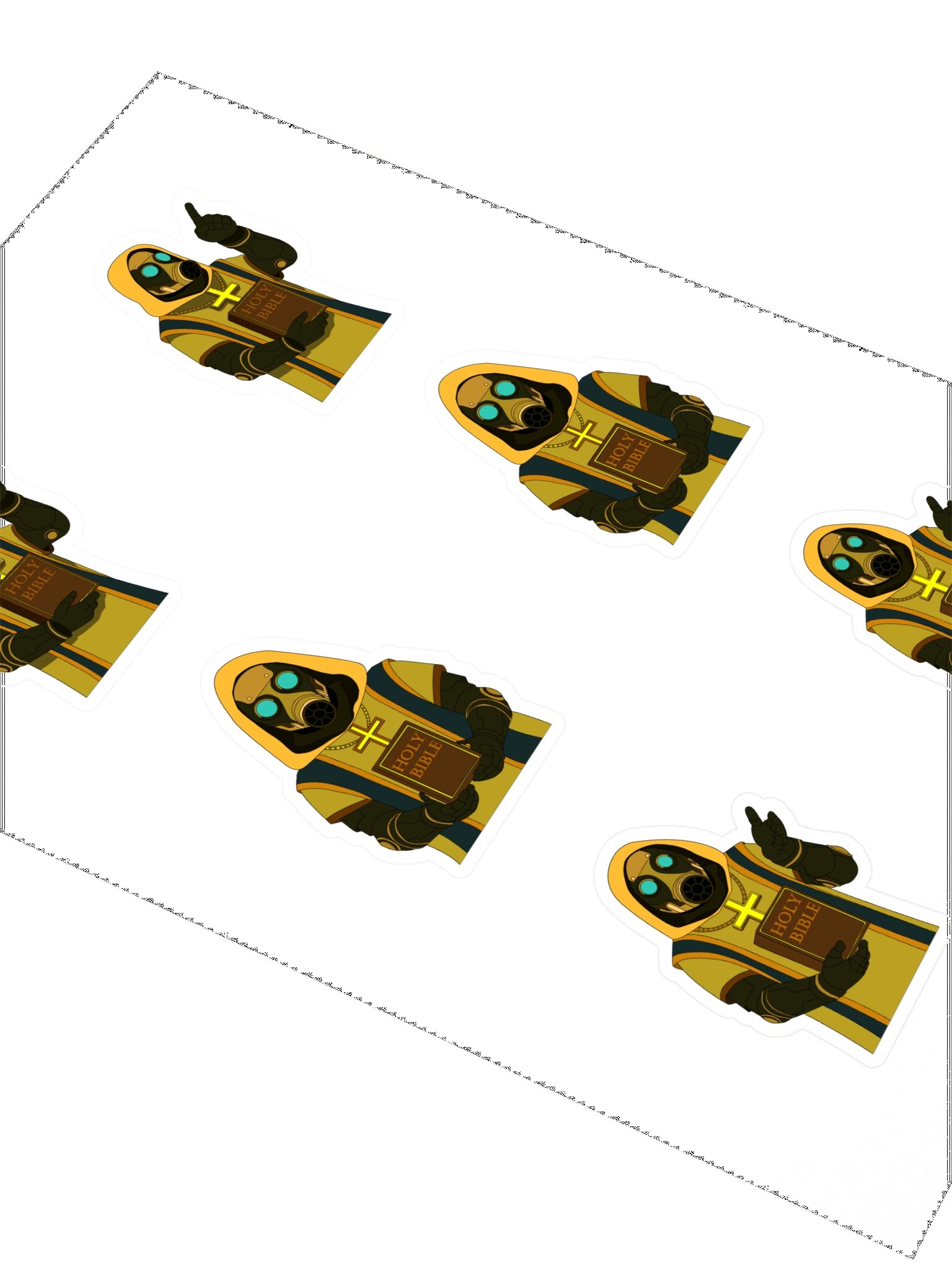 Snas Poses Sticker Sheet - Collection One product image (2)