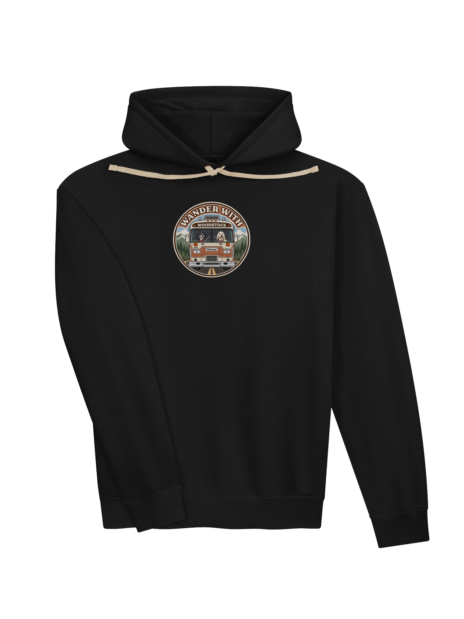 Woodstock Front & Center — Ember & Rain Easy Miles Hoodie · Comfort Colors product image (6)