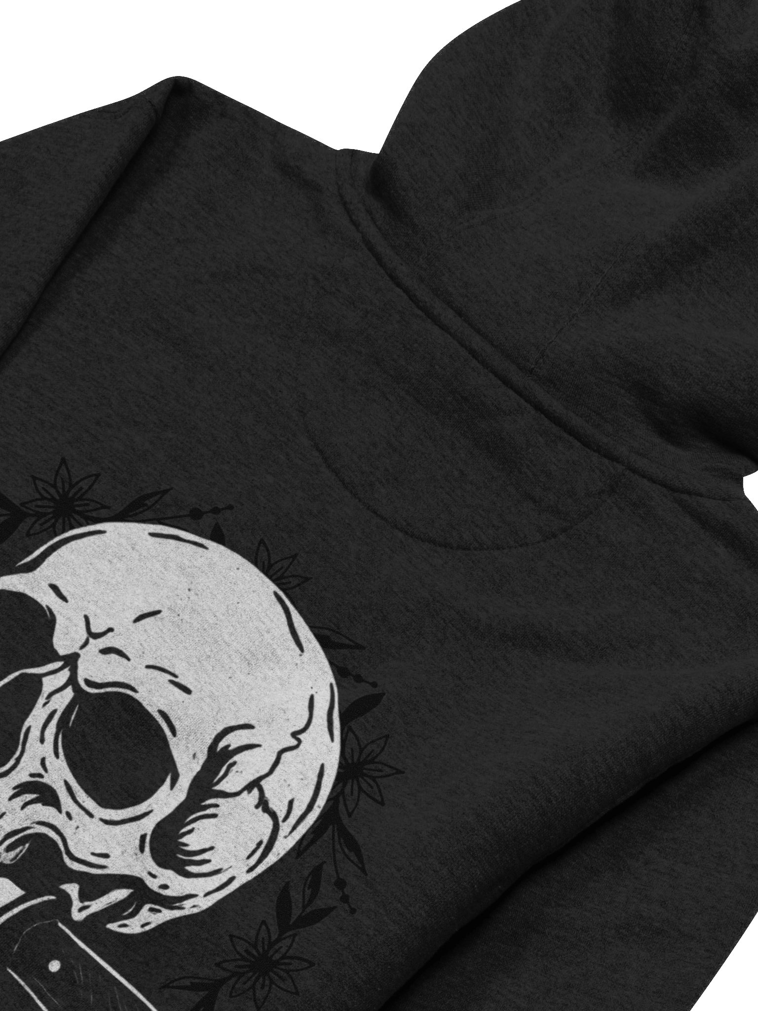 Skull & Knife - Unisex Hoodie (Black) product image (4)