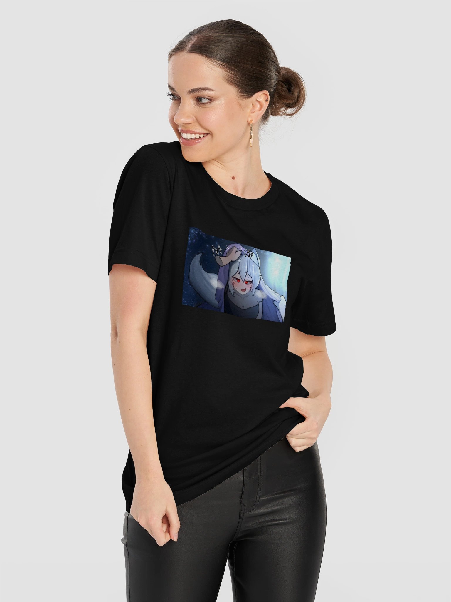 Tsundere Wolfgirl Roommate Graphic T-Shirt product image (11)