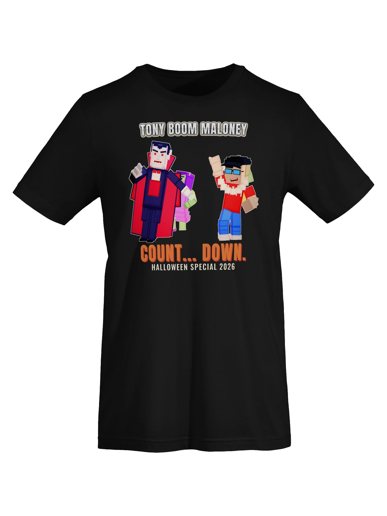 Tony Boom and the Count Halloween Tee product image (5)