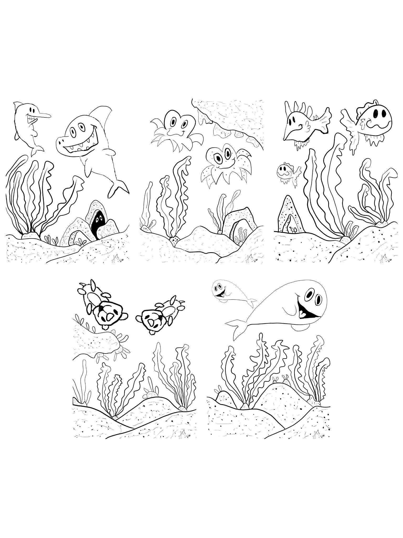 TSStechAngel's World - Coloring Bundle 11 product image (1)