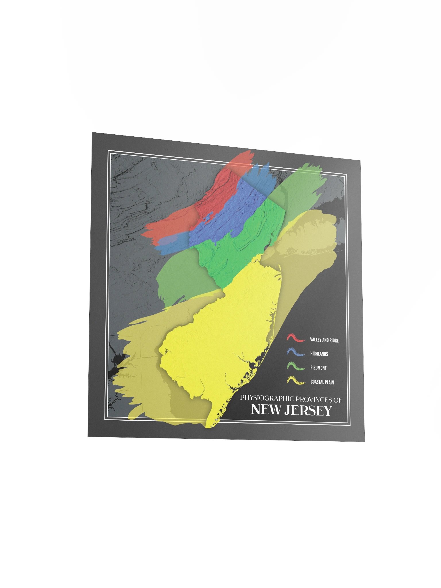 The Physiographic Regions of New Jersey product image (3)