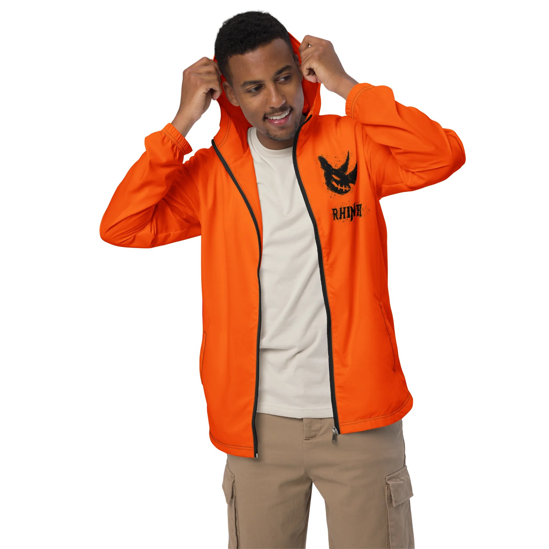 Rhinobi Orange Windbreaker product image (3)